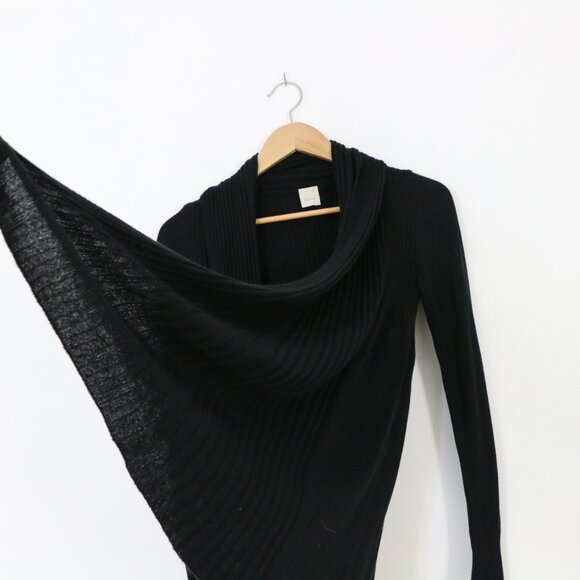 *Camaieu Black Long Sleeve Cardigan - Picture 7 of 10